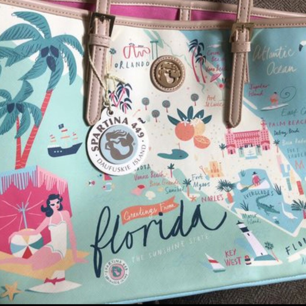 “Spartina 449” large tote purse